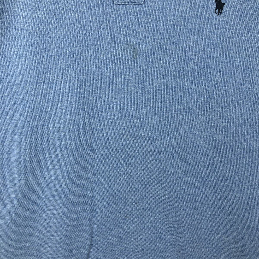 Ralph Lauren POLO RALPH LAUREN CLASSIC FIT short sleeve polo shirt men's XL equivalent cotton Blue type light blue Vintage Second Hand