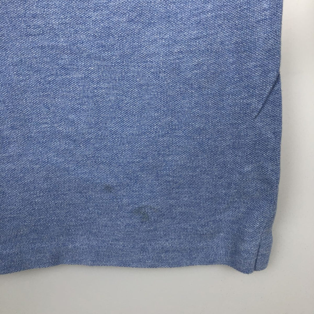 Ralph Lauren POLO RALPH LAUREN CLASSIC FIT short sleeve polo shirt men's XL equivalent cotton Blue type light blue Vintage Second Hand