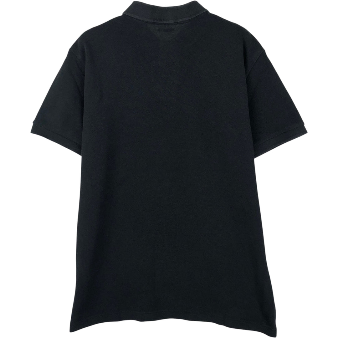 Ralph Lauren POLO RALPH LAUREN CUSTOM SLIM FIT short sleeve polo shirt men's size M cotton black type Vintage Second Hand