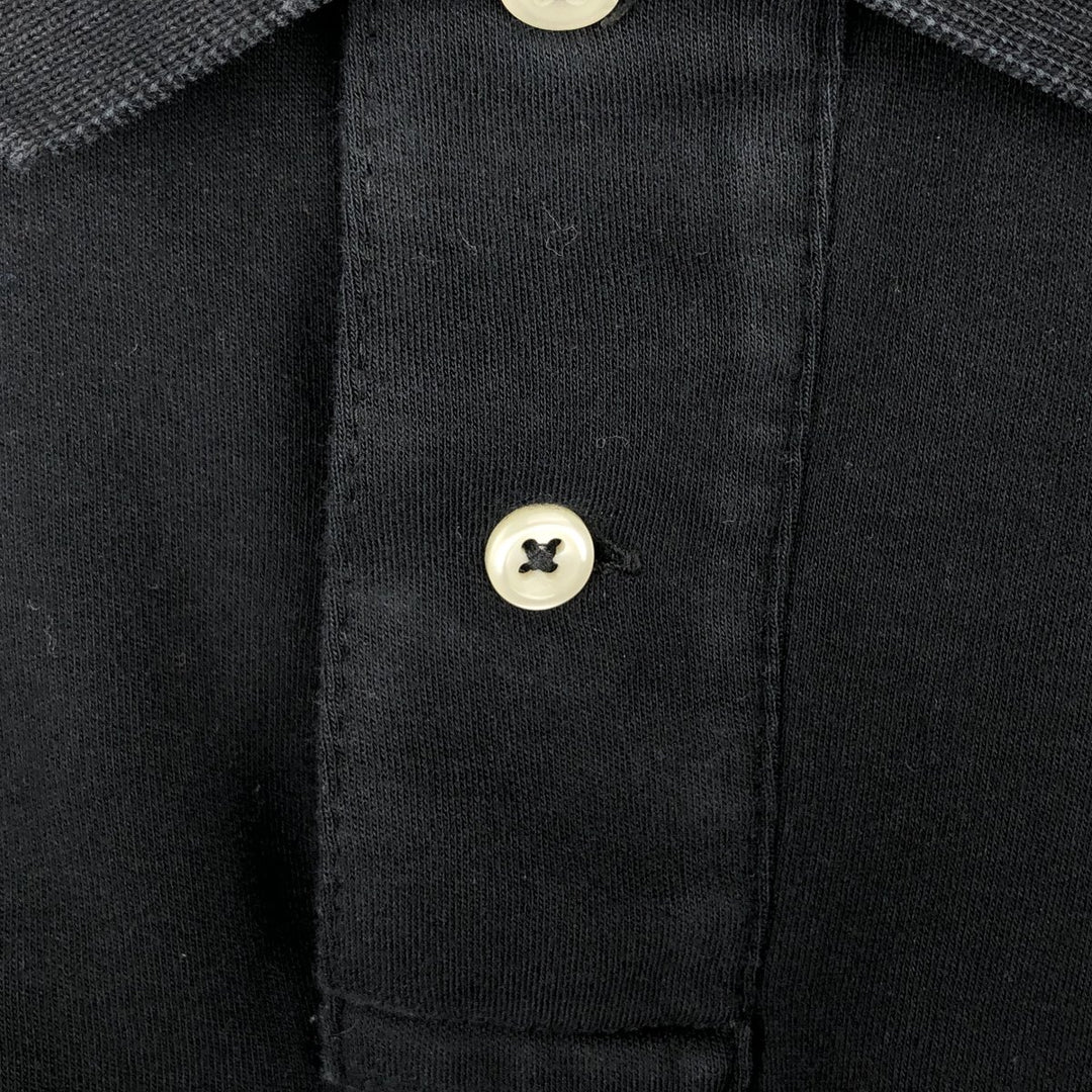 Ralph Lauren POLO RALPH LAUREN short sleeve polo shirt men's XL equivalent cotton black type Vintage Second Hand
