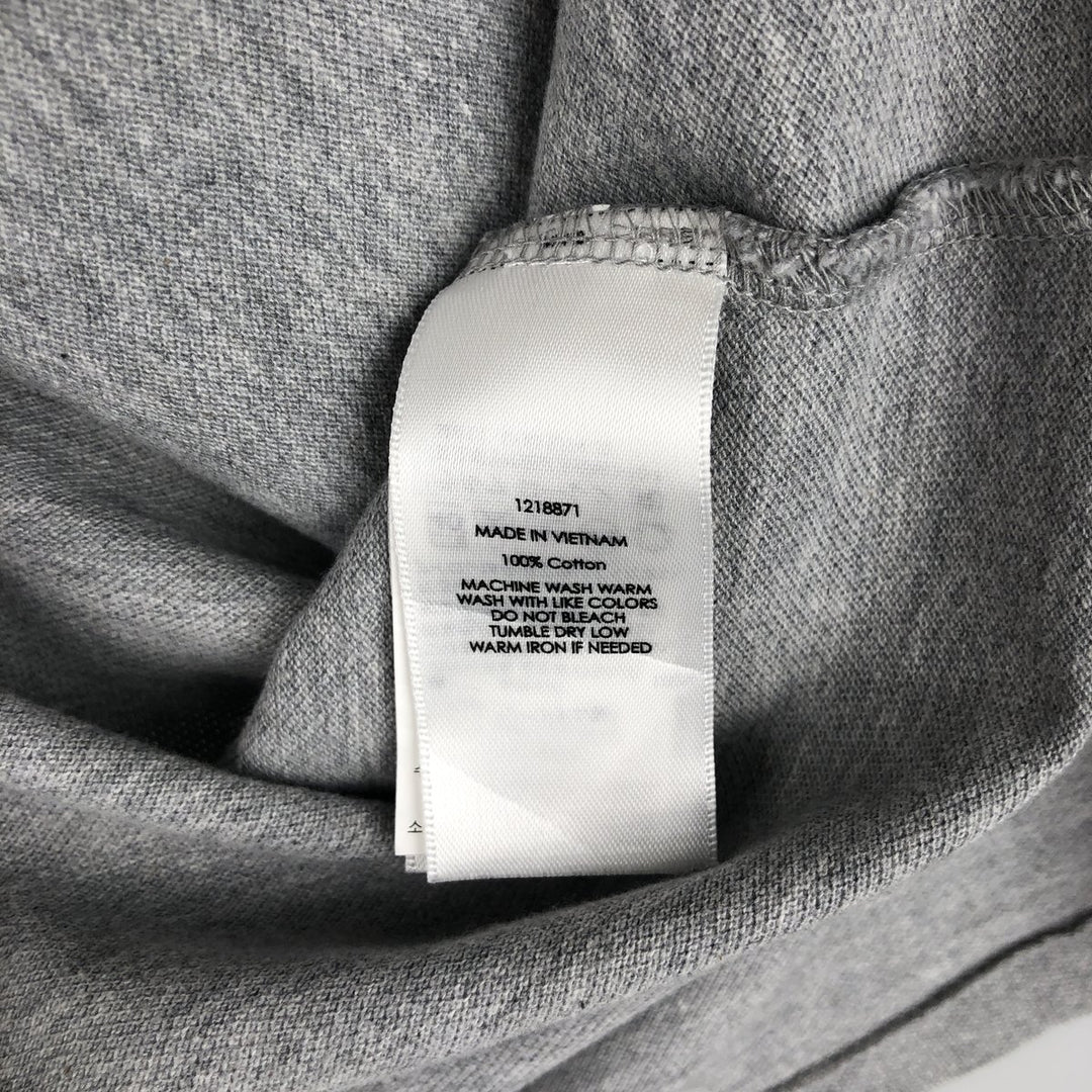Ralph Lauren POLO RALPH LAUREN CUSTOM FIT short sleeve polo shirt men's XXL equivalent cotton gray type Vintage Second Hand