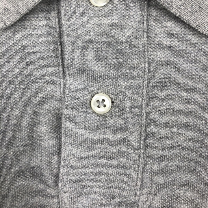 Ralph Lauren POLO RALPH LAUREN CUSTOM FIT short sleeve polo shirt men's XXL equivalent cotton gray type Vintage Second Hand