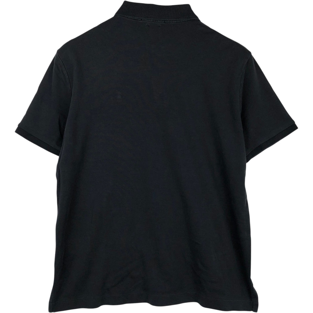 Ralph Lauren POLO RALPH LAUREN CLASSIC FIT short sleeve polo shirt, men's size M cotton black type Vintage Second Hand