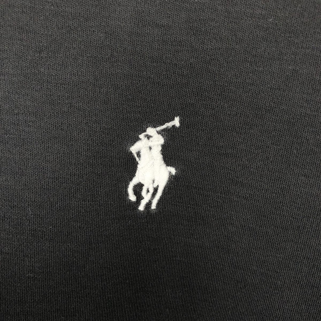Ralph Lauren POLO RALPH LAUREN CLASSIC FIT short sleeve polo shirt, men's size M cotton black type Vintage Second Hand