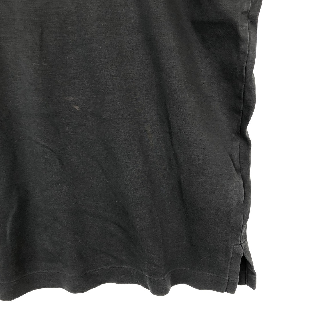 Ralph Lauren POLO RALPH LAUREN CLASSIC FIT short sleeve polo shirt, men's size M cotton black type Vintage Second Hand