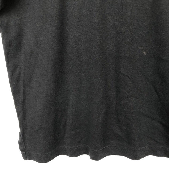 Ralph Lauren POLO RALPH LAUREN CLASSIC FIT short sleeve polo shirt, men's size M cotton black type Vintage Second Hand