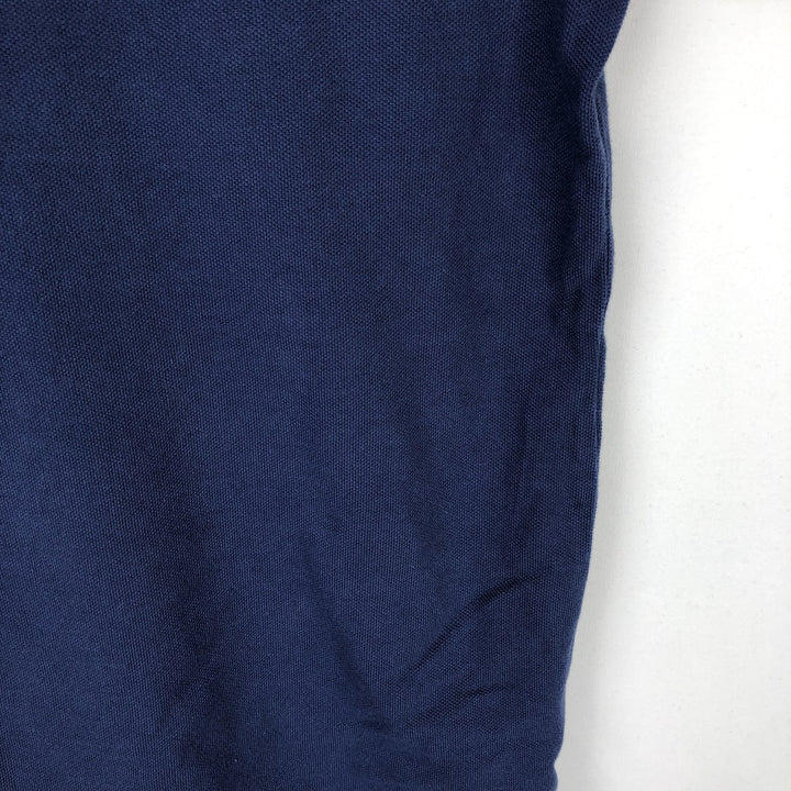 Ralph Lauren POLO RALPH LAUREN CLASSIC FIT short sleeve polo shirt, men's size M cotton navy blue type Vintage Second Hand