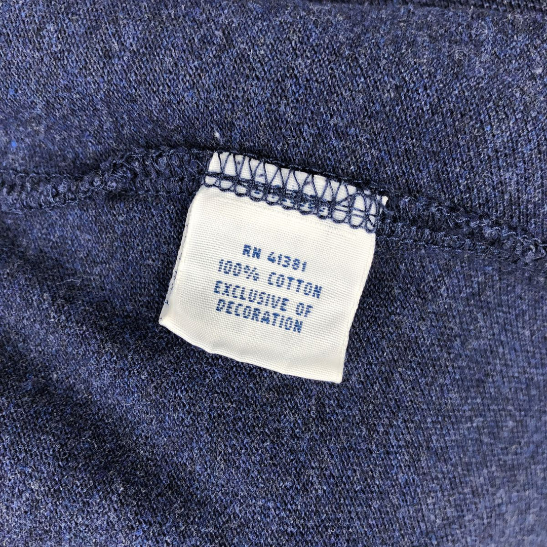 Ralph Lauren POLO RALPH LAUREN short sleeve polo shirt men's size L cotton navy blue type Vintage Second Hand