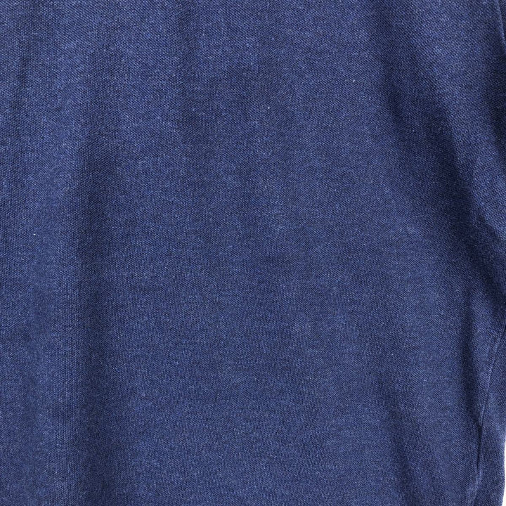 Ralph Lauren POLO RALPH LAUREN short sleeve polo shirt men's size L cotton navy blue type Vintage Second Hand