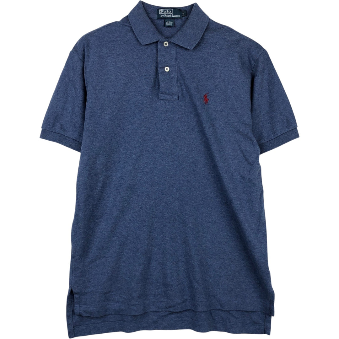 Ralph Lauren POLO by Ralph Lauren short sleeve polo shirt, size S for men cotton blue type Vintage Second Hand