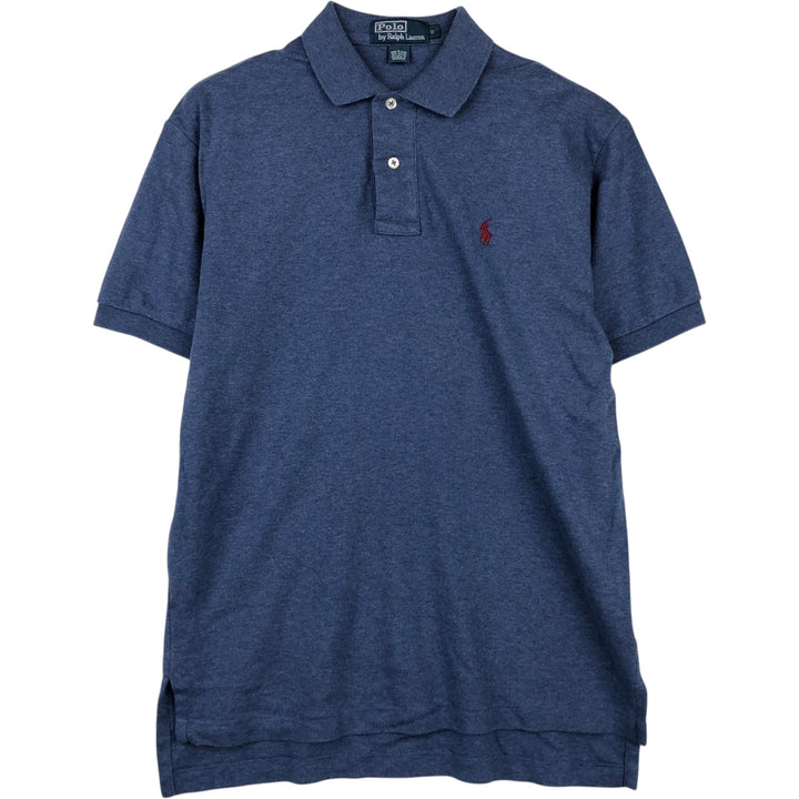 Ralph Lauren POLO by Ralph Lauren short sleeve polo shirt, size S for men cotton blue type Vintage Second Hand