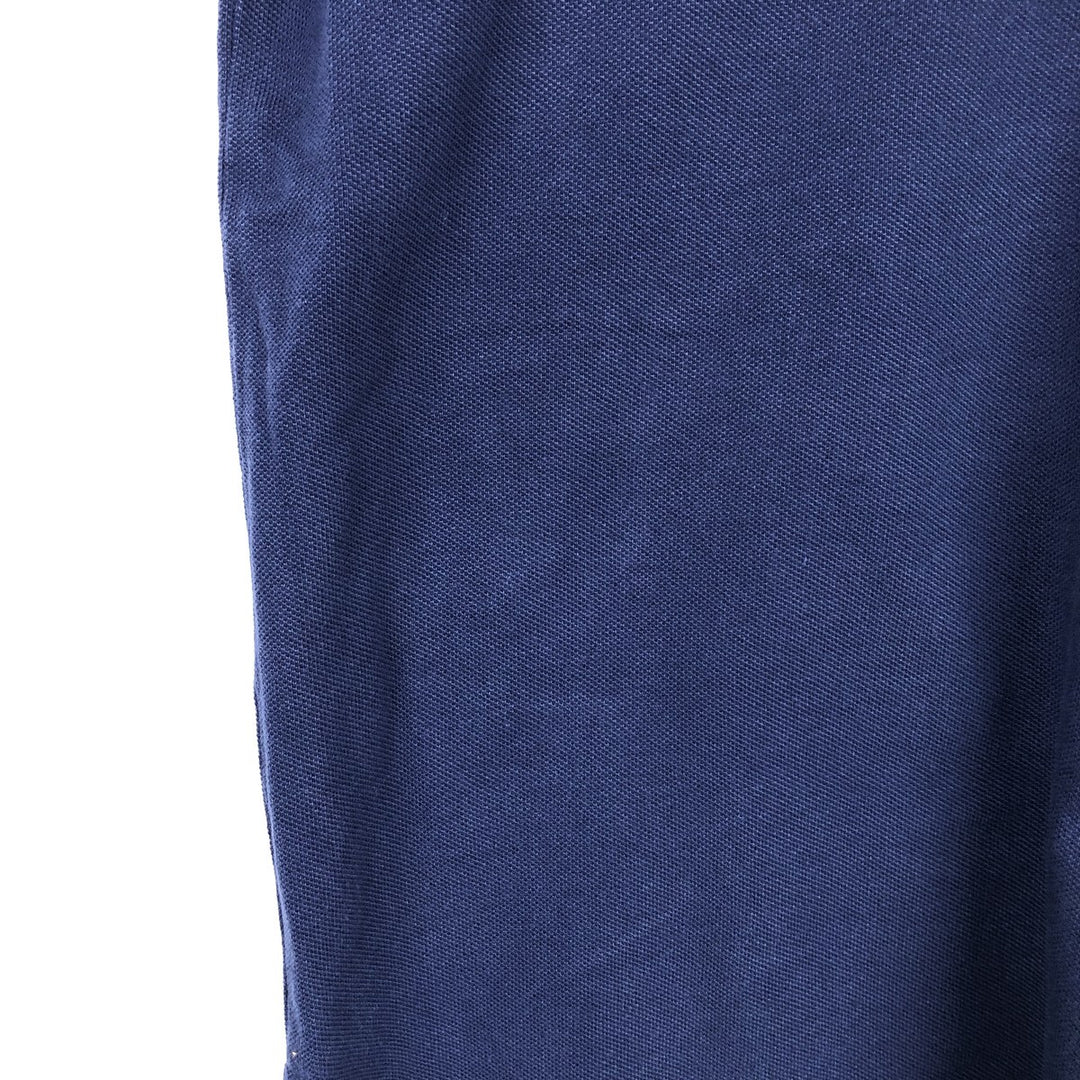 Ralph Lauren POLO RALPH LAUREN CUSTOM FIT short sleeve polo shirt men's M equivalent cotton navy blue type Vintage Second Hand