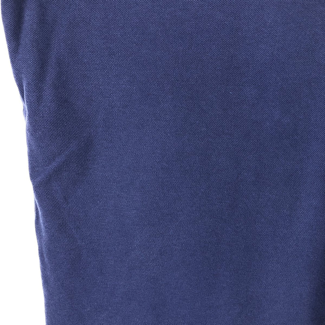 Ralph Lauren POLO RALPH LAUREN CUSTOM FIT short sleeve polo shirt men's M equivalent cotton navy blue type Vintage Second Hand