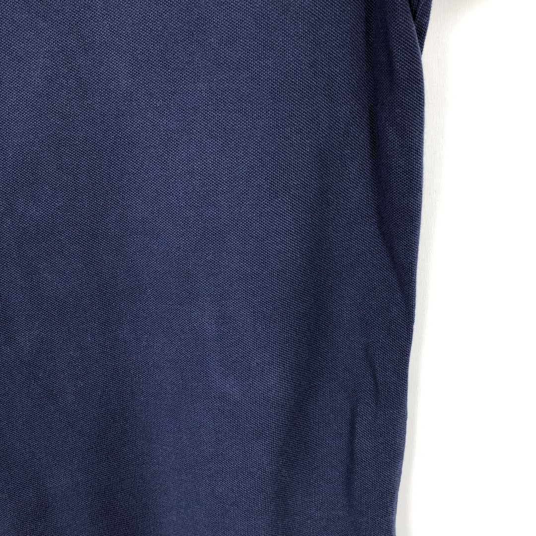 Ralph Lauren POLO RALPH LAUREN CUSTOM FIT short sleeve polo shirt men's M equivalent cotton navy blue type Vintage Second Hand