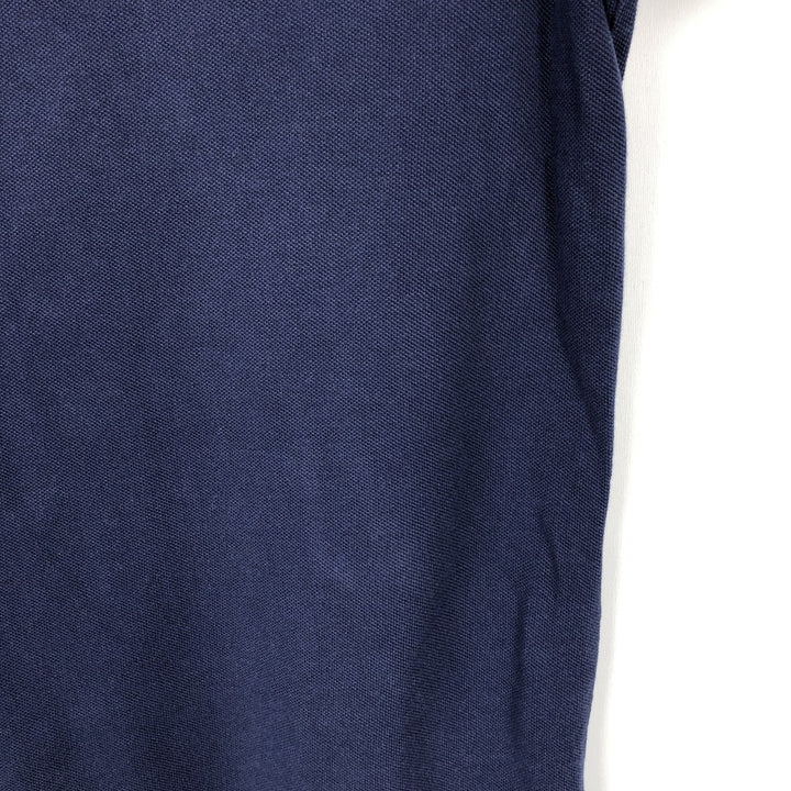 Ralph Lauren POLO RALPH LAUREN CUSTOM FIT short sleeve polo shirt men's M equivalent cotton navy blue type Vintage Second Hand