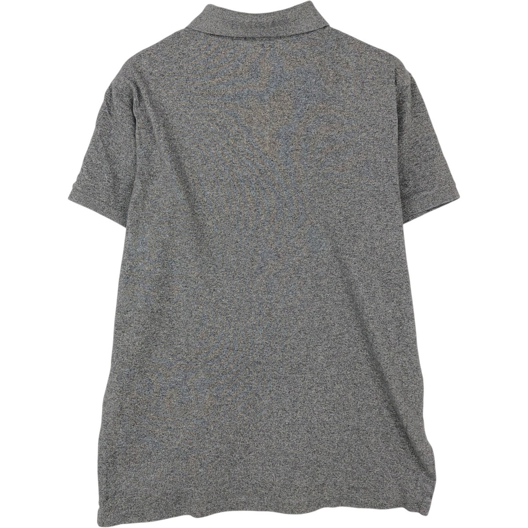 Ralph Lauren POLO RALPH LAUREN CUSTOM FIT short sleeve polo shirt men's M equivalent cotton gray type Vintage Second Hand