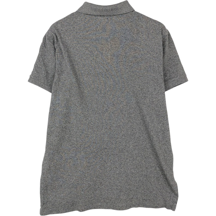 Ralph Lauren POLO RALPH LAUREN CUSTOM FIT short sleeve polo shirt men's M equivalent cotton gray type Vintage Second Hand