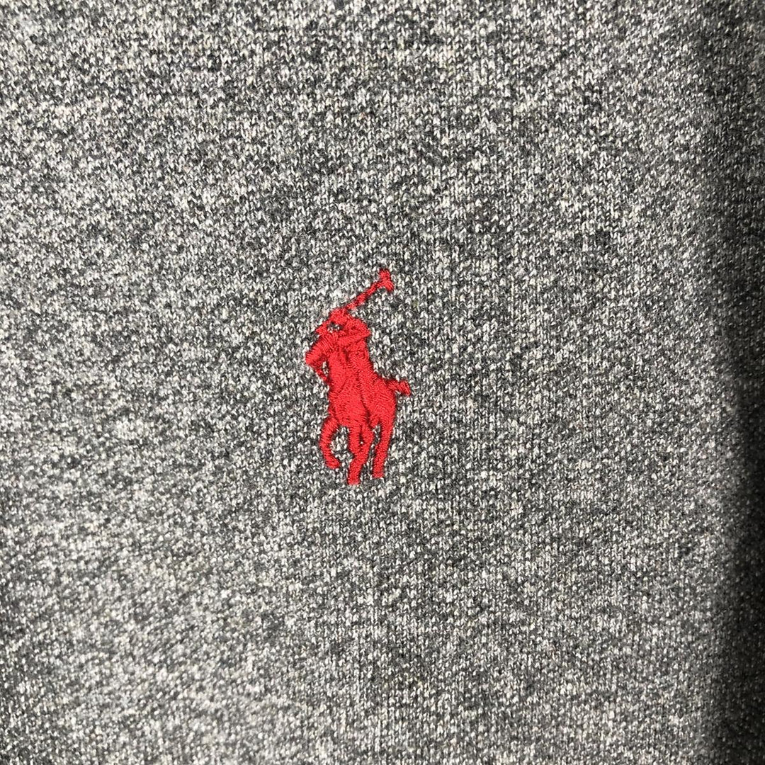 Ralph Lauren POLO RALPH LAUREN CUSTOM FIT short sleeve polo shirt men's M equivalent cotton gray type Vintage Second Hand