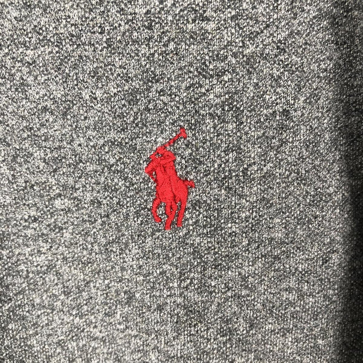 Ralph Lauren POLO RALPH LAUREN CUSTOM FIT short sleeve polo shirt men's M equivalent cotton gray type Vintage Second Hand