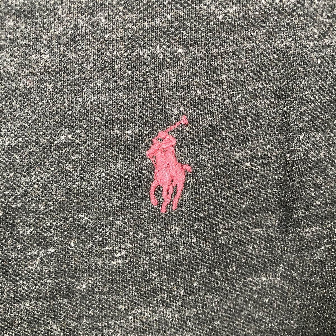 Ralph Lauren POLO RALPH LAUREN short sleeve polo shirt, men's size M cotton black type Vintage Second Hand