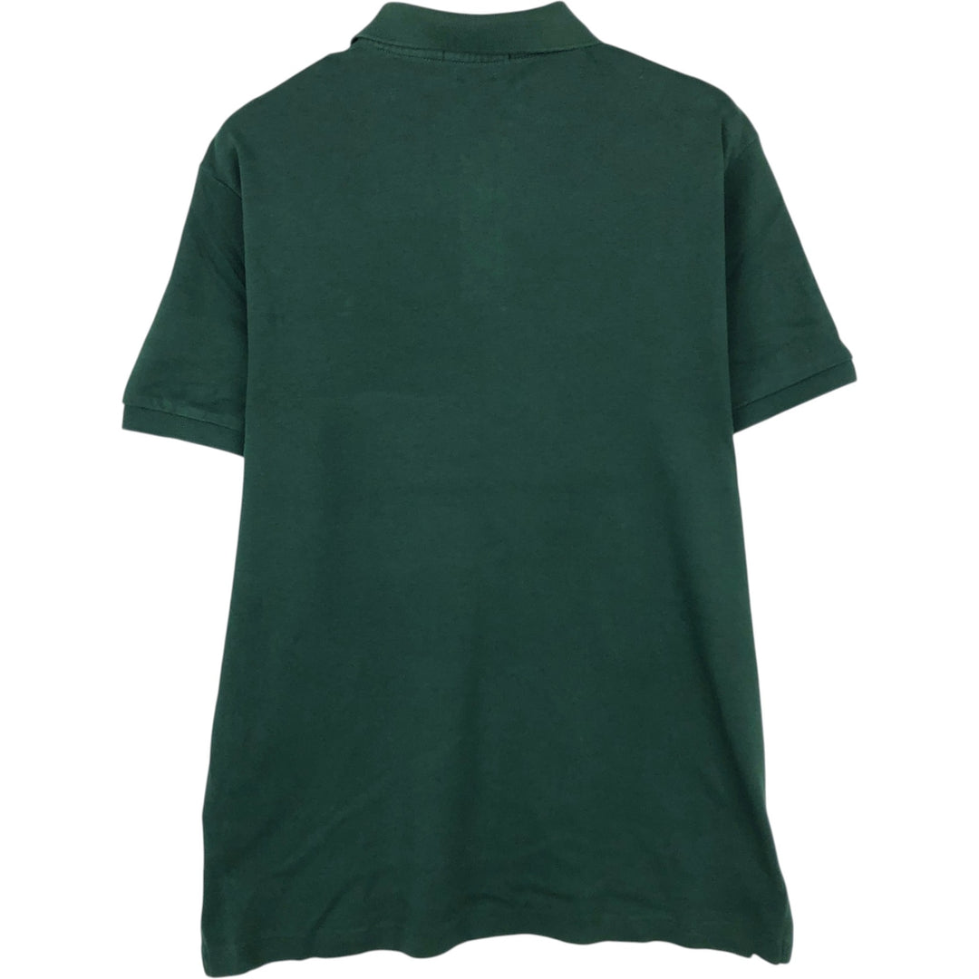 Ralph Lauren POLO RALPH LAUREN CUSTOM SLIM FIT short sleeve polo shirt men's size M cotton Green type dark green Vintage Second Hand