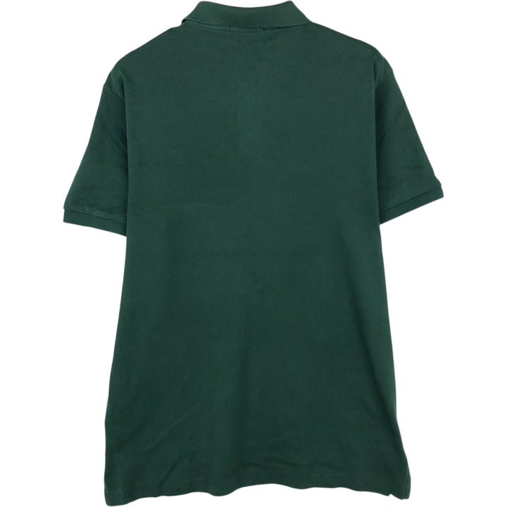 Ralph Lauren POLO RALPH LAUREN CUSTOM SLIM FIT short sleeve polo shirt men's size M cotton Green type dark green Vintage Second Hand