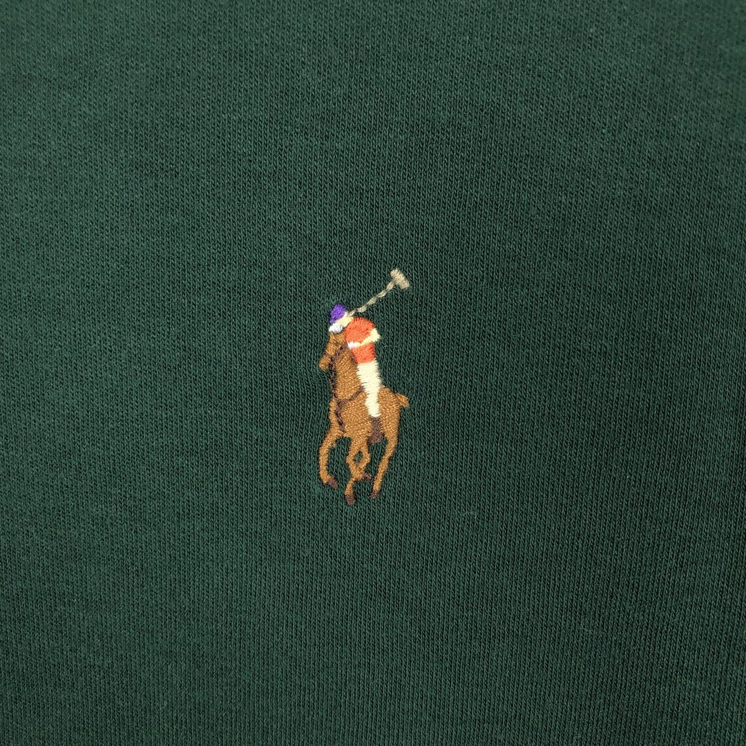 Ralph Lauren POLO RALPH LAUREN CUSTOM SLIM FIT short sleeve polo shirt men's size M cotton Green type dark green Vintage Second Hand