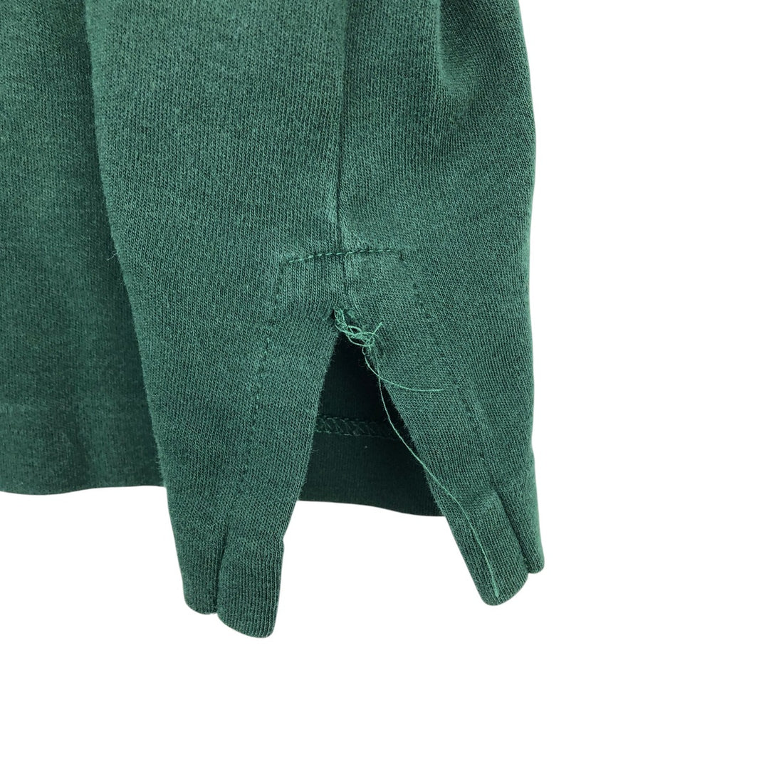 Ralph Lauren POLO RALPH LAUREN CUSTOM SLIM FIT short sleeve polo shirt men's size M cotton Green type dark green Vintage Second Hand
