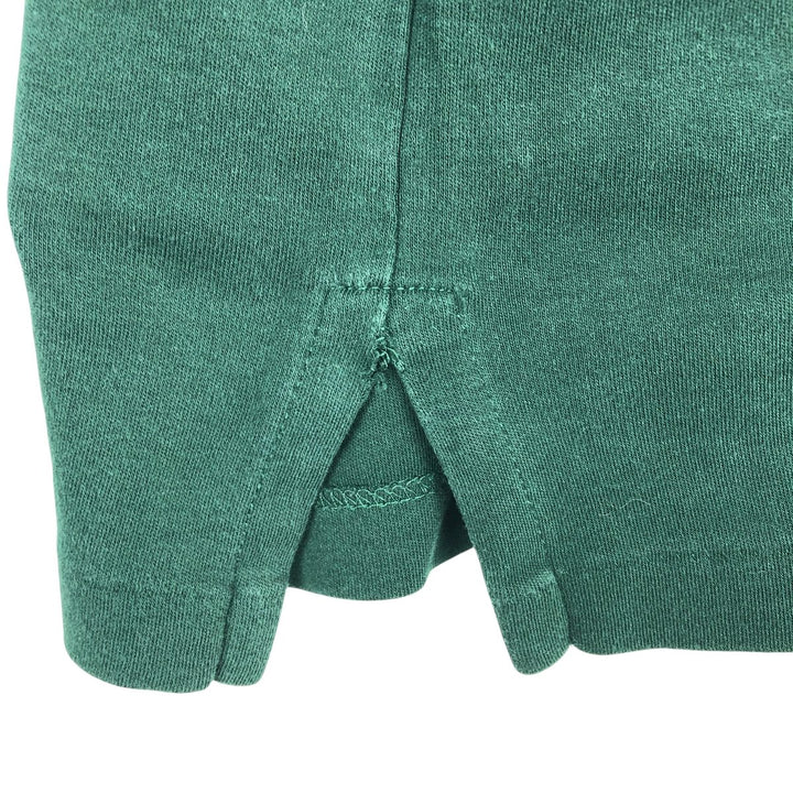 Ralph Lauren POLO RALPH LAUREN CUSTOM SLIM FIT short sleeve polo shirt men's size M cotton Green type dark green Vintage Second Hand