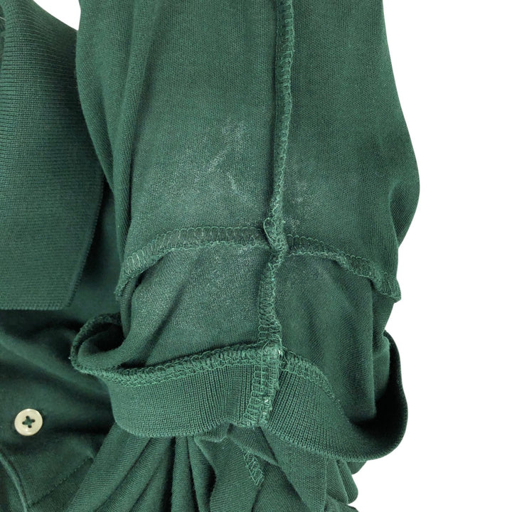 Ralph Lauren POLO RALPH LAUREN CUSTOM SLIM FIT short sleeve polo shirt men's size M cotton Green type dark green Vintage Second Hand