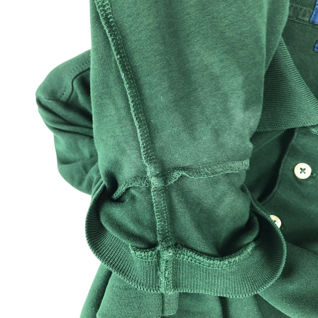 Ralph Lauren POLO RALPH LAUREN CUSTOM SLIM FIT short sleeve polo shirt men's size M cotton Green type dark green Vintage Second Hand