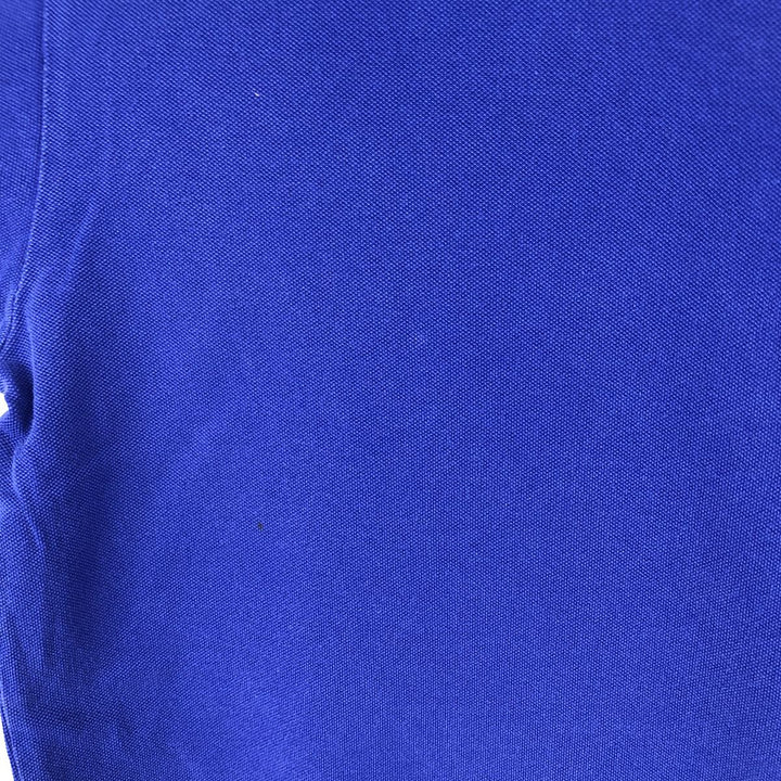 Ralph Lauren POLO RALPH LAUREN Short-Sleeve Polo Shirt, Men's Size M (approx.) Pima Cotton blue type Vintage Second Hand