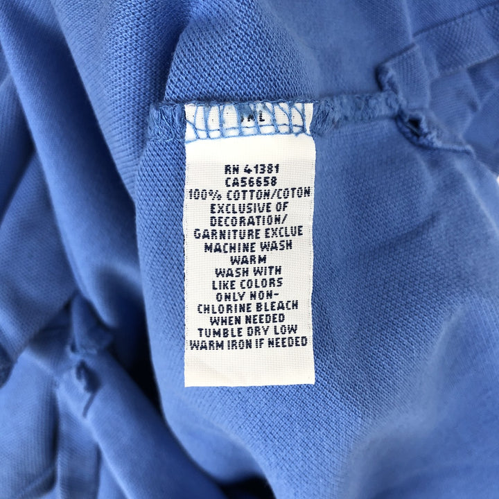 Ralph Lauren POLO RALPH LAUREN CUSTOM FIT short sleeve polo shirt men's M equivalent cotton Blue type light blue Vintage Second Hand