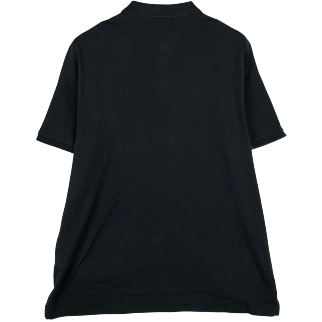 Ralph Lauren POLO RALPH LAUREN CLASSIC FIT short sleeve polo shirt men's XL equivalent cotton black type Vintage Second Hand
