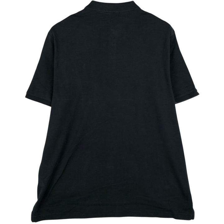 Ralph Lauren POLO RALPH LAUREN CLASSIC FIT short sleeve polo shirt men's XL equivalent cotton black type Vintage Second Hand