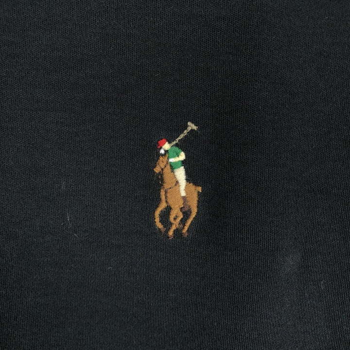 Ralph Lauren POLO RALPH LAUREN CLASSIC FIT short sleeve polo shirt men's XL equivalent cotton black type Vintage Second Hand