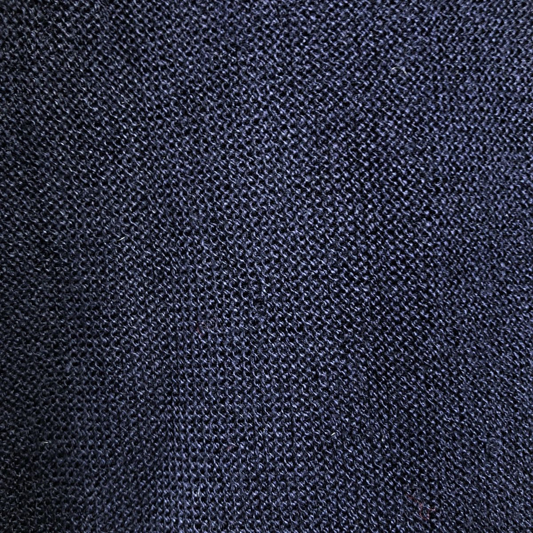 Vintage 70s-80'S Lacoste Chemise French Lacoste acrylic knit cardigan, men's size XL acrylic navy blue type Vintage Second Hand