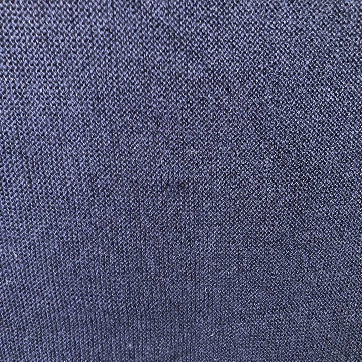 Vintage 70s-80'S Lacoste Chemise French Lacoste acrylic knit cardigan, men's size XL acrylic navy blue type Vintage Second Hand