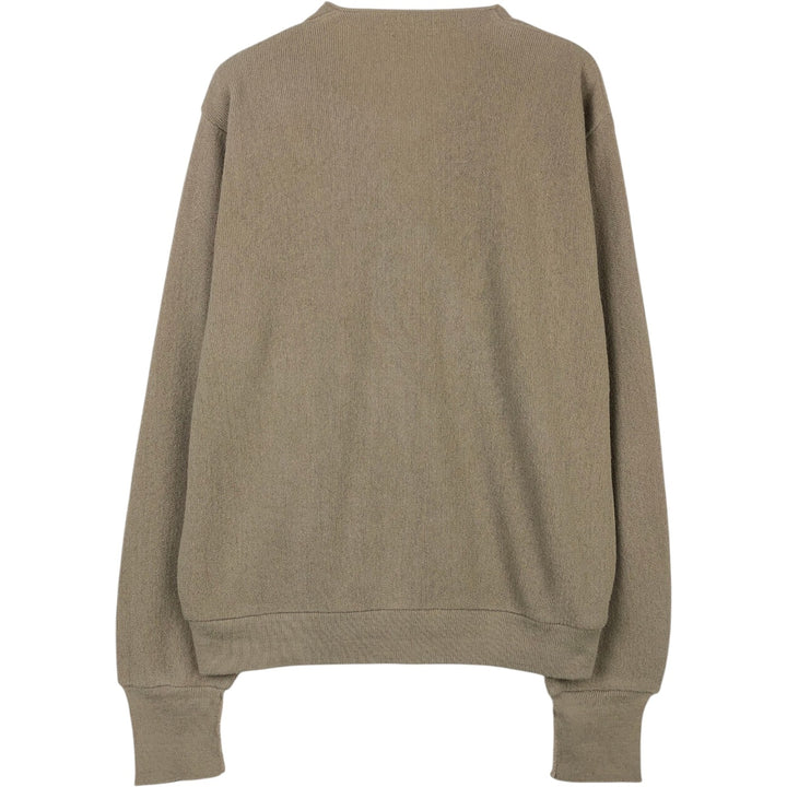 Lacoste knit cardigan, men's size L (approx.) unclear Beige type Vintage Second Hand