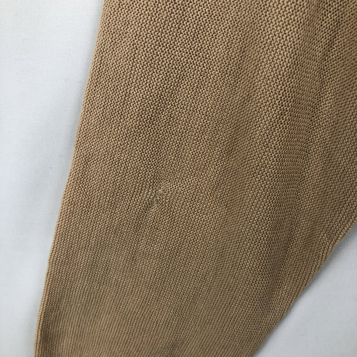 70s-80'S LORD JEFF JEFFLON Acrylic Knit Cardigan, Made in USA, Men's Size L (approx.), Vintage acrylic Beige type Vintage Second Hand