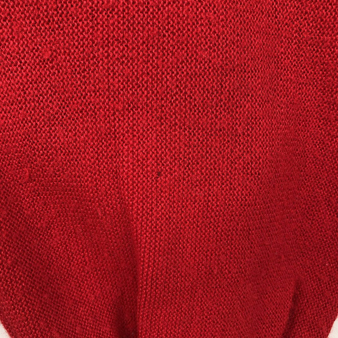 1960'S Westwood knit cardigan, made in USA, men's size M equivalent, vintage. unclear red type Vintage Second Hand