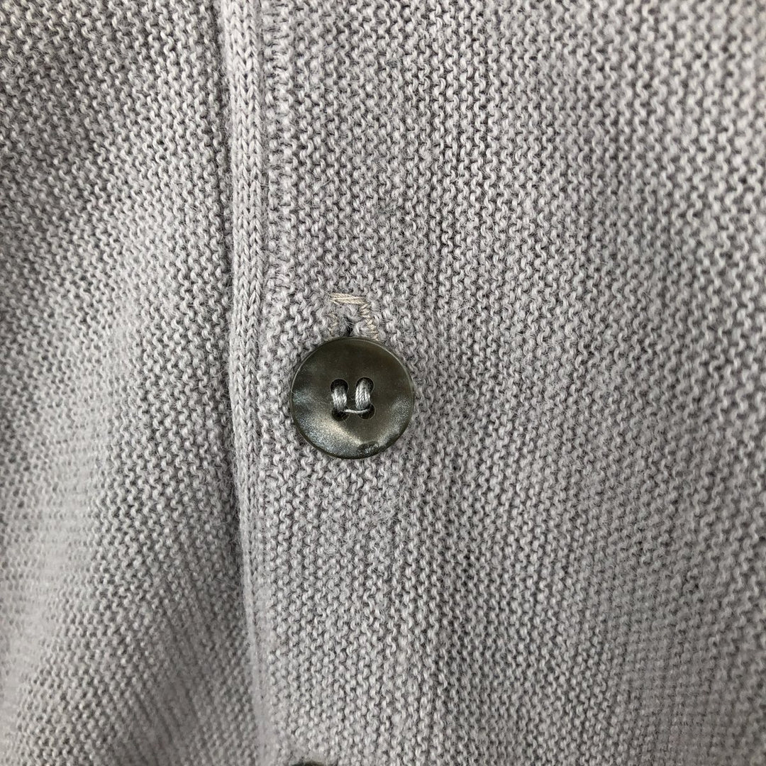 70s-80'S TOWNCRAFT Acrylic Knit Cardigan, Men's Size S (Equivalent), Vintage acrylic gray type Vintage Second Hand