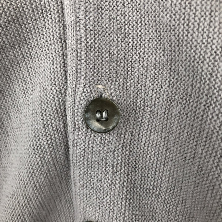 70s-80'S TOWNCRAFT Acrylic Knit Cardigan, Men's Size S (Equivalent), Vintage acrylic gray type Vintage Second Hand
