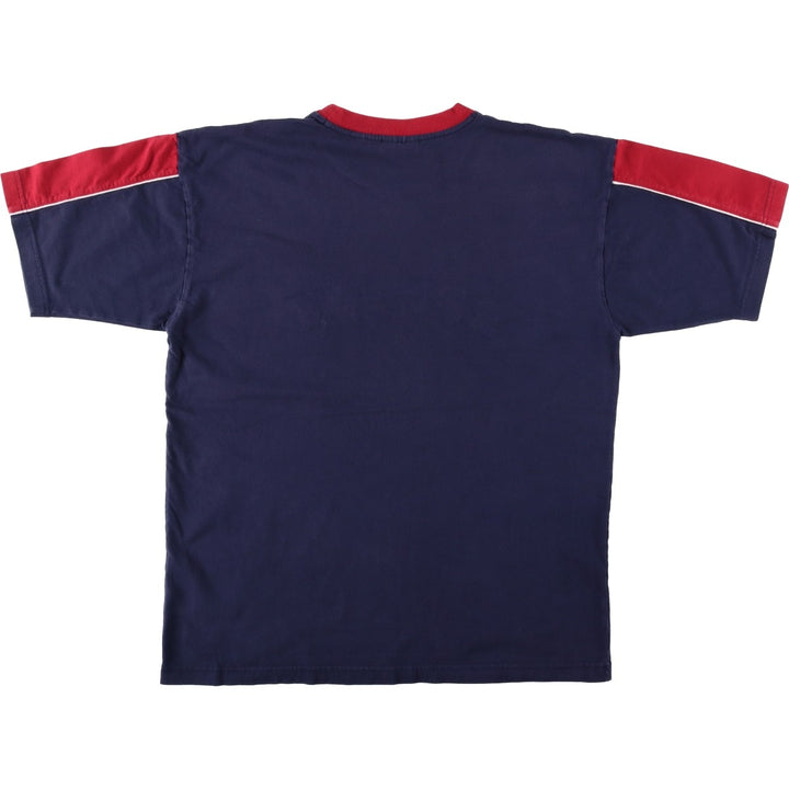 2000'S Reebok Logo T-Shirt, Men's Size L (approx.) cotton navy blue type Vintage Second Hand