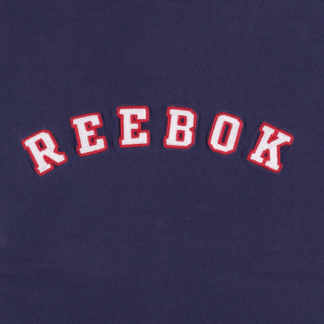 2000'S Reebok Logo T-Shirt, Men's Size L (approx.) cotton navy blue type Vintage Second Hand