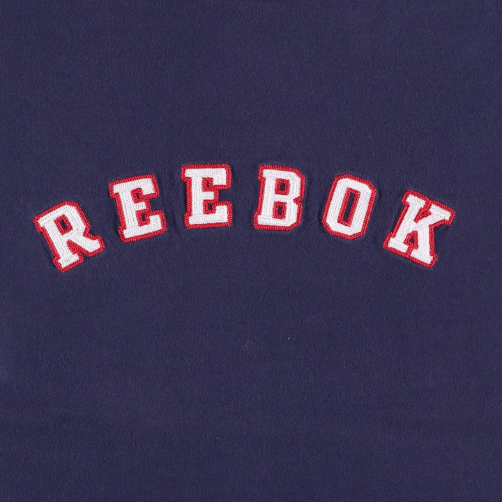 2000'S Reebok Logo T-Shirt, Men's Size L (approx.) cotton navy blue type Vintage Second Hand