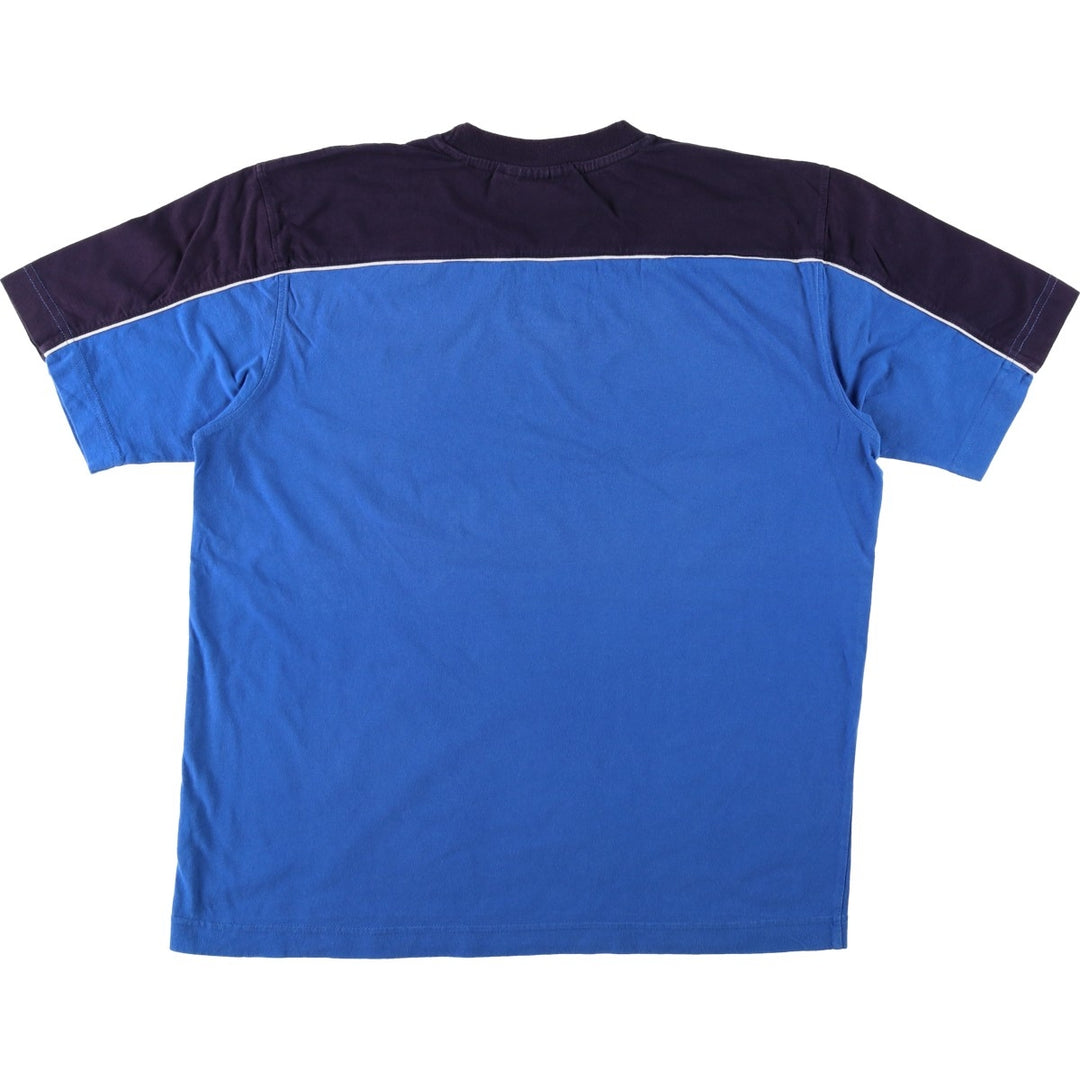 90s-00'S Puma Two-Tone Logo T-Shirt, Men's Size M (approx.) unclear blue type Vintage Second Hand