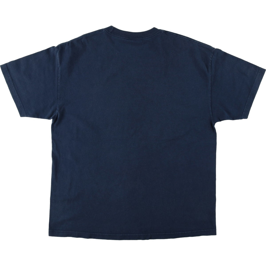 2000'S Reebok Logo Print T-Shirt, Men's Size XL unclear navy blue type Vintage Second Hand