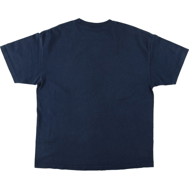 2000'S Reebok Logo Print T-Shirt, Men's Size XL unclear navy blue type Vintage Second Hand