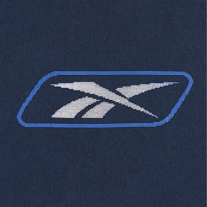 2000'S Reebok Logo Print T-Shirt, Men's Size XL unclear navy blue type Vintage Second Hand